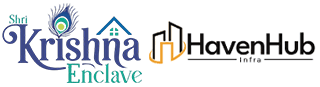 110gaj plot, 250 gaj plot, 300gaj plot, 500gaj plot - 400K/gaj Shri Krishna Enclave logo