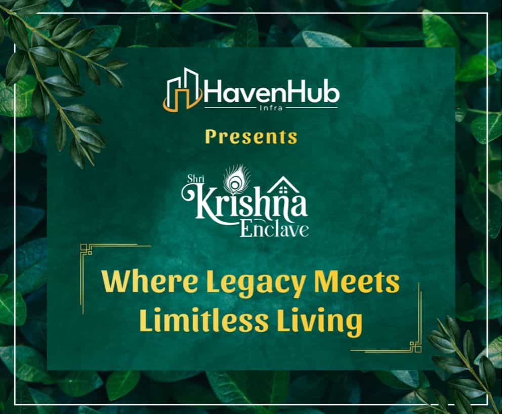 about 110gaj plot, 250 gaj plot, 300gaj plot, 500gaj plot - 400K/gaj Shri Krishna Enclave